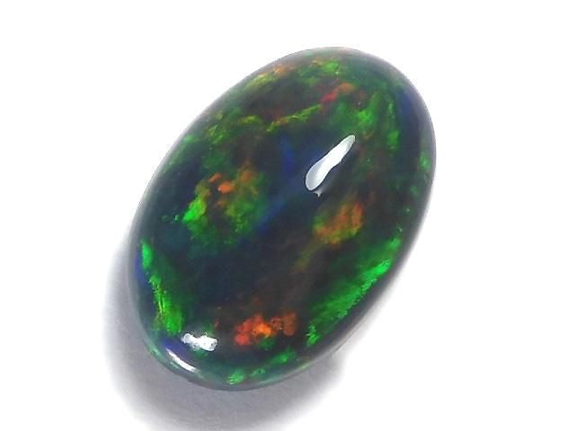 [Video][One of a kind] Black Opal AAA Cabochon 1pc NO.62