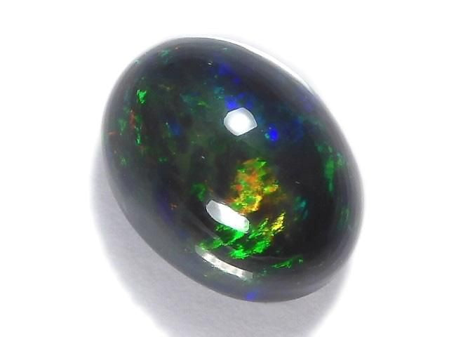 [Video][One of a kind] Black Opal AAA Cabochon 1pc NO.64