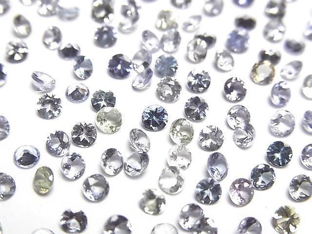 [Video] High Quality Zoisite AAA Loose Stone Round Faceted 3x3mm 10pcs