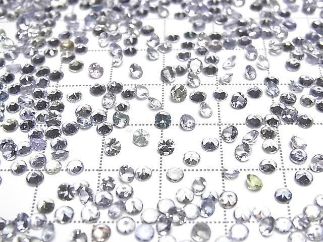 [Video] High Quality Zoisite AAA Loose Stone Round Faceted 3x3mm 10pcs