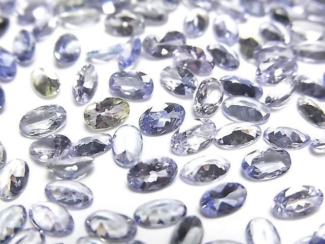 [Video] High Quality Zoisite AAA Loose Stone Oval Faceted 5x3mm 5pcs