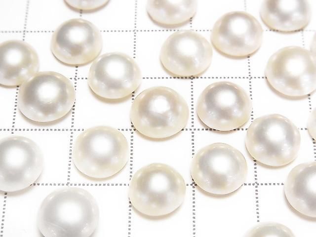 [Video] Mabe Pearl AAA Half-Shaped Round 9-10mm 1pc