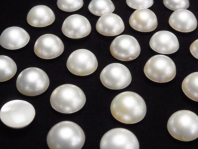 [Video] Mabe Pearl AAA Half-Shaped Round 12-13mm 1pc