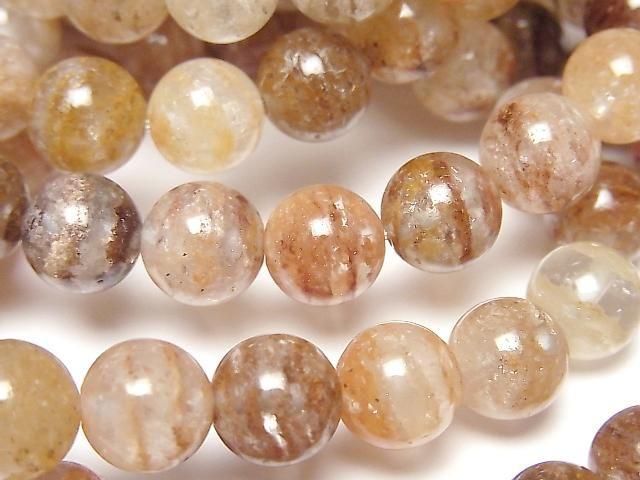 Garden Quartz AA++ Round 9mm 1strand beads (Bracelet)