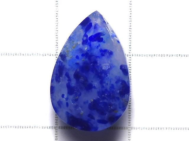 [Video][One of a kind] Lazurite in Sodalite Loose Stone Faceted 1pc NO.9