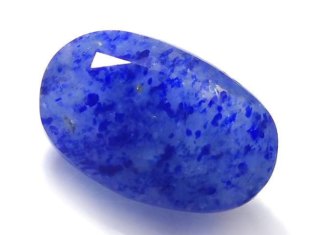 [Video][One of a kind] Lazurite in Sodalite Loose Stone Faceted 1pc NO.10