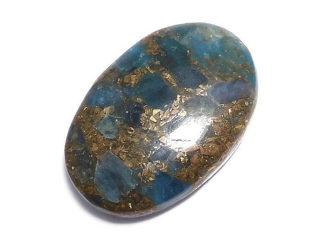 [Video][One of a kind] Copper Apatite Cabochon 1pc NO.33