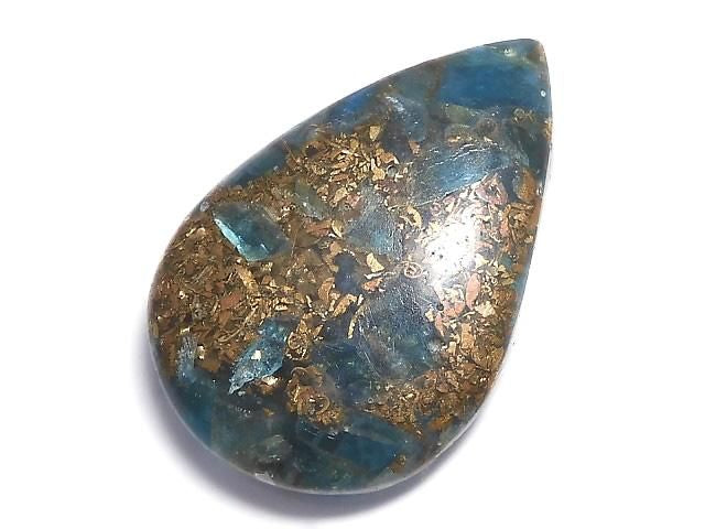 [Video][One of a kind] Copper Apatite Cabochon 1pc NO.35