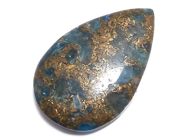 [Video][One of a kind] Copper Apatite Cabochon 1pc NO.36