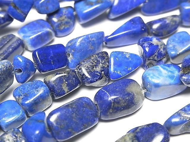 [Video] Lapislazuli AA Nugget 1strand beads (approx. 15 inches/36 cm)