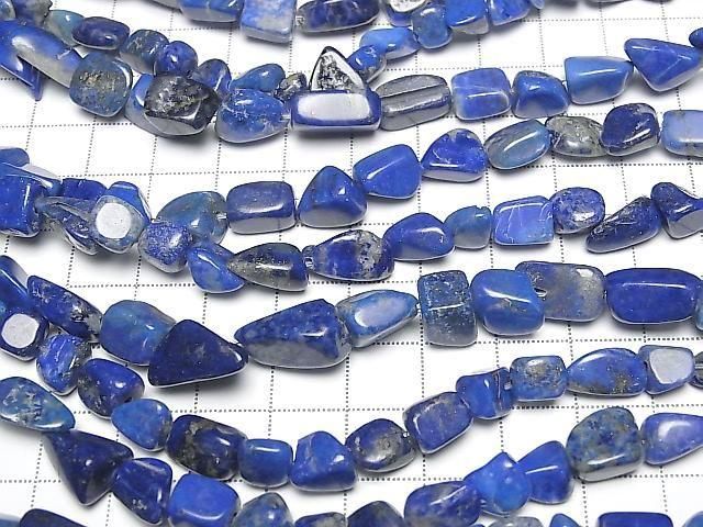 [Video] Lapislazuli AA Nugget 1strand beads (approx. 15 inches/36 cm)