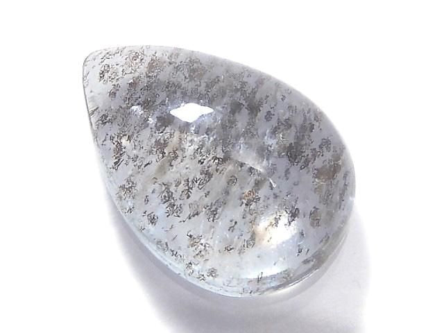 [Video][One of a kind] High Quality Aquamarine AAA- Cabochon Moss 1pc NO.136