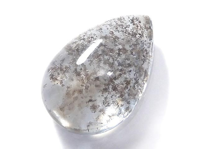 [Video][One of a kind] High Quality Aquamarine AAA- Cabochon Moss 1pc NO.139