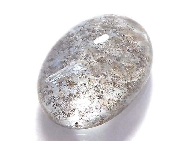 [Video][One of a kind] High Quality Aquamarine AAA- Cabochon Moss 1pc NO.143