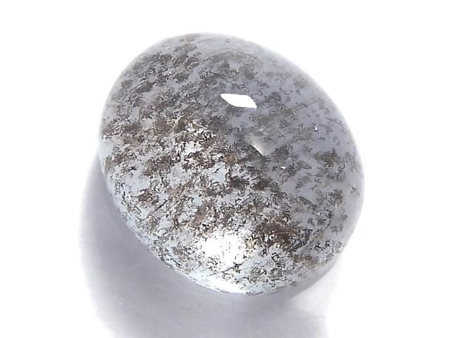 [Video][One of a kind] High Quality Aquamarine AAA- Cabochon Moss 1pc NO.144
