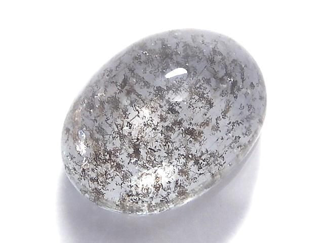[Video][One of a kind] High Quality Aquamarine AAA- Cabochon Moss 1pc NO.147