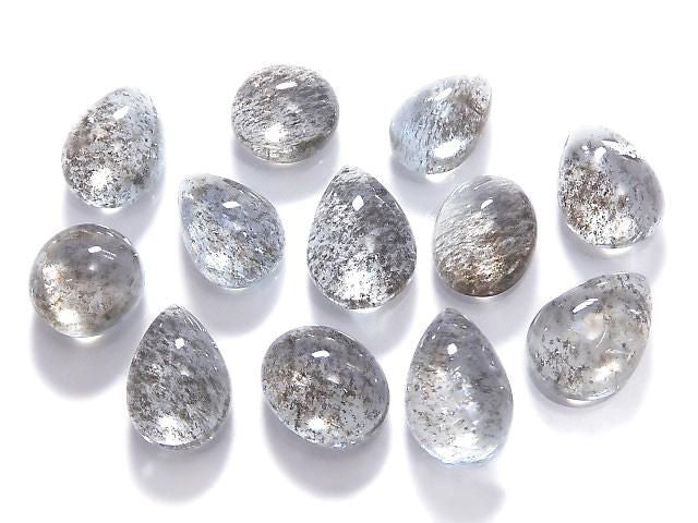 [Video][One of a kind] High Quality Aquamarine AAA- Cabochon Moss 12pcs Set NO.152