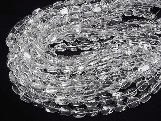 Crystal (Fused Quartz) AAA Nugget 1strand beads (approx. 14 inches/35 cm)