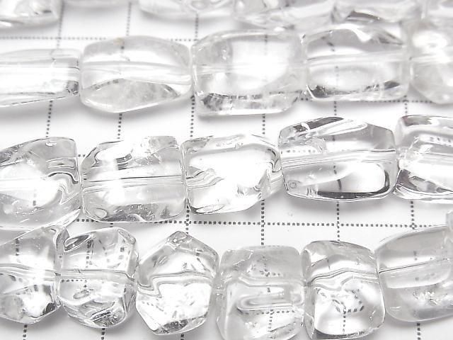[Video] Crystal AA++ Faceted Nugget [M-L Size] 1strand beads (approx. 15 inches/36 cm)