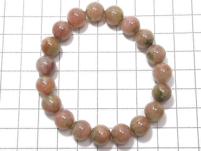 [Video][One of a kind] Bi-color Tourmaline AA++ Round 10mm Bracelet NO.6