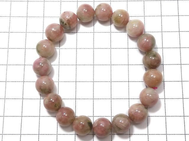 [Video][One of a kind] Bi-color Tourmaline AA++ Round 10.5mm Bracelet NO.13