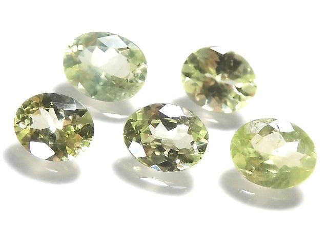 [Video][One of a kind] High Quality Chrysoberyl AAA Loose Stone Faceted 5pcs Set NO.1