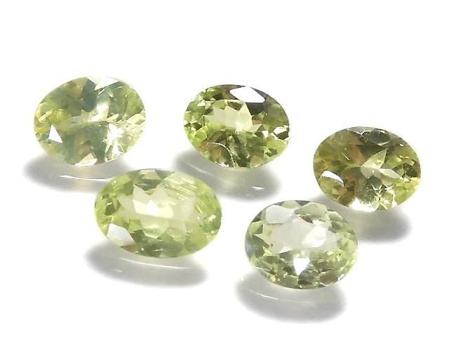 [Video][One of a kind] High Quality Chrysoberyl AAA Loose Stone Faceted 5pcs Set NO.3