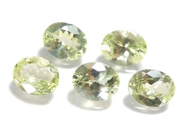 [Video][One of a kind] High Quality Chrysoberyl AAA Loose Stone Faceted 5pcs Set NO.4