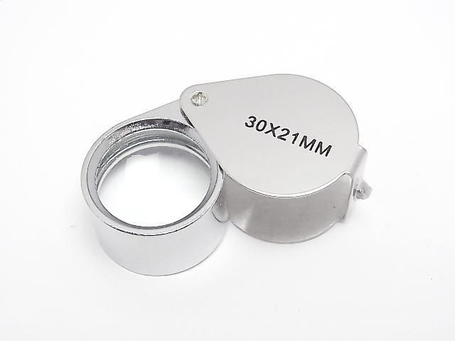 [Video] Jewelry Loupe (Magnifying Glass) 30x21mm 1pc