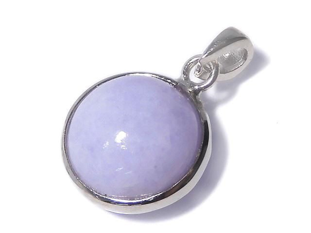 Lavender Jadeite AAA Pendant Silver925 NO.21 [One of a kind]