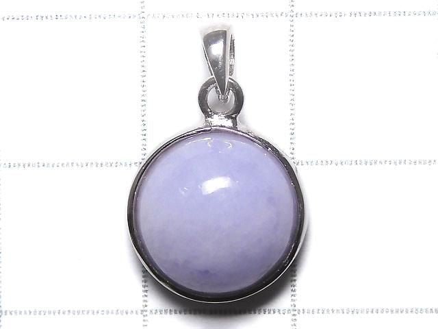 Lavender Jadeite AAA Pendant Silver925 NO.21 [One of a kind]