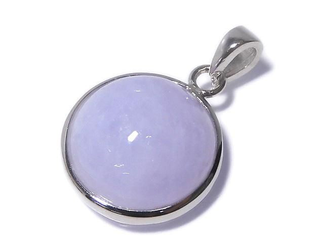 Lavender Jadeite AAA Pendant Silver925 NO.24 [One of a kind]