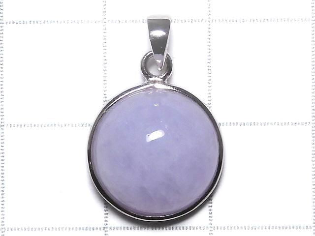Lavender Jadeite AAA Pendant Silver925 NO.24 [One of a kind]