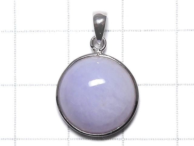 Lavender Jadeite AAA Pendant Silver925 NO.28 [One of a kind]