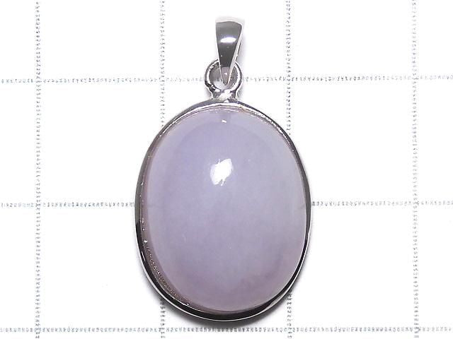 Lavender Jadeite AAA Pendant Silver925 NO.29 [One of a kind]