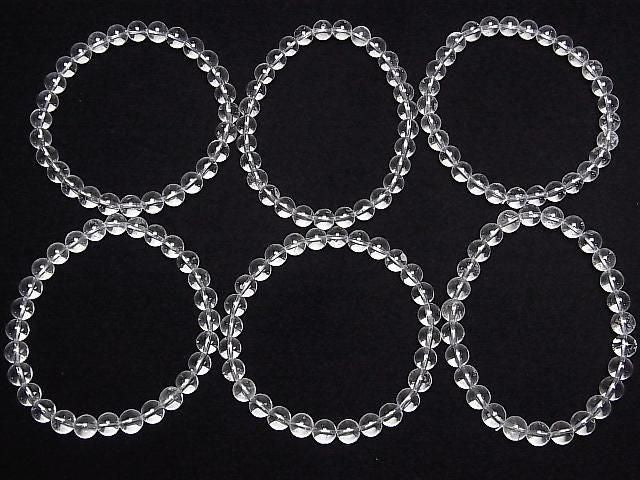 Colombian Lemurian Seed Crystal Round 6mm 1strand beads (Bracelet)