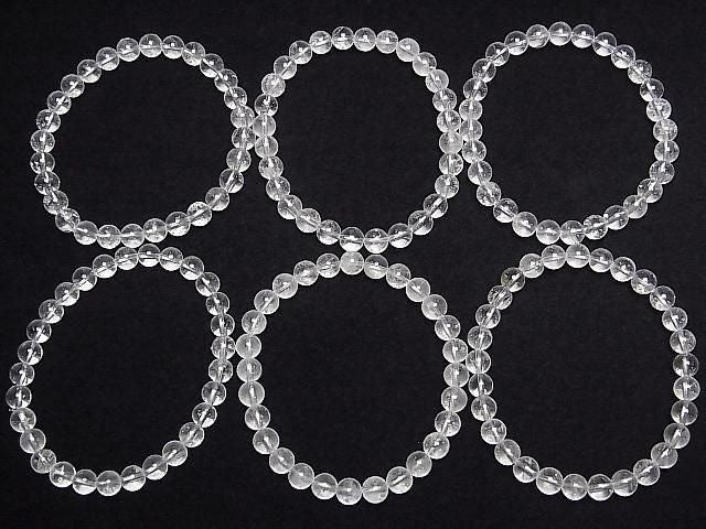Colombian Lemurian Seed Crystal Round 6mm 1strand beads (Bracelet)