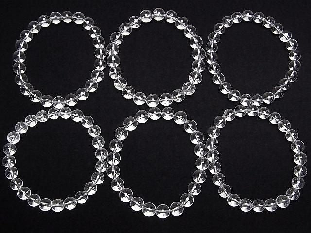 Colombian Lemurian Seed Crystal Round 8mm 1strand beads (Bracelet)