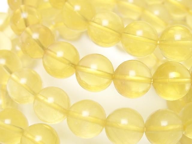 High-quality Golden Fluorite AAA Round 10mm 1strand beads (Bracelet)