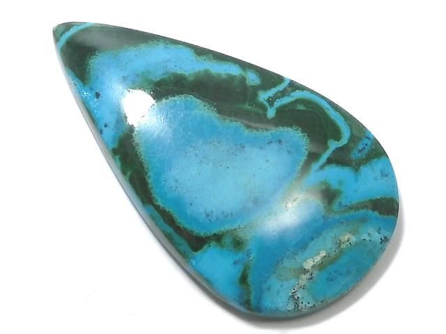[Video][One of a kind] Chrysocolla Malachite Cabochon 1pc NO.8