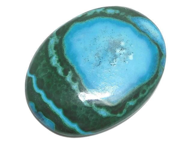 [Video][One of a kind] Chrysocolla Malachite Cabochon 1pc NO.11