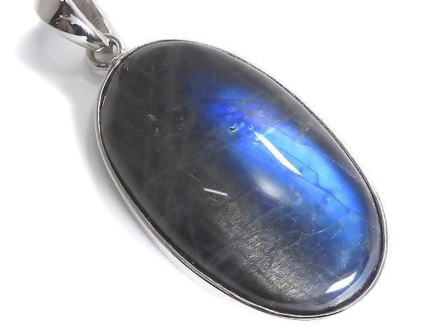Blue Labradorite AAA Pendant Silver 925 No. 84 [One of a kind]