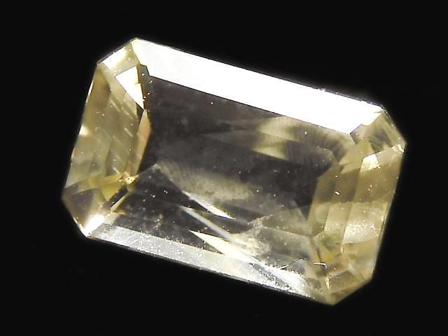 High Quality Yellow Danburite Loose Stone Faceted 1pc NO.143 [One of a kind]