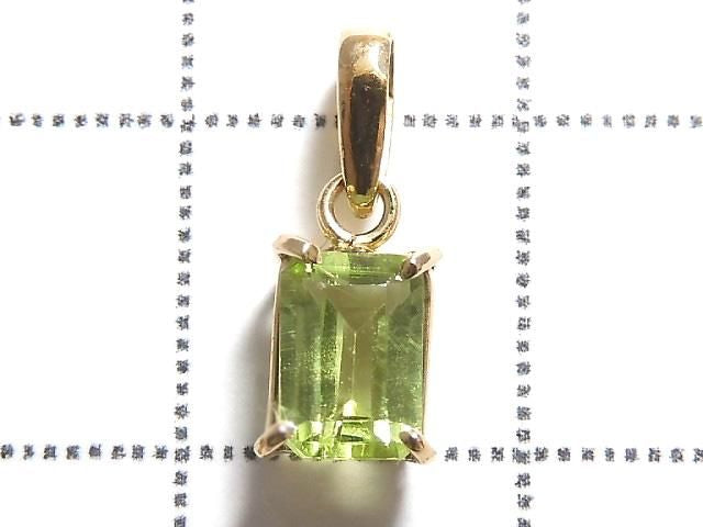 High Quality Peridot AAA Pendant [18K Yellow Gold] NO.10 [One of a kind]