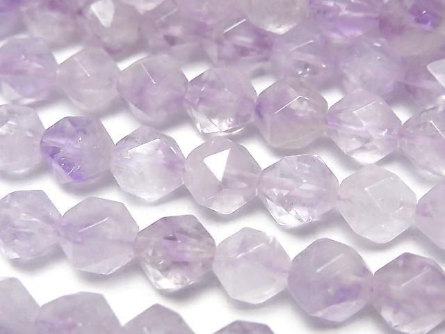 [Video] Lavender Amethyst AA++ 20 Faceted Round 8mm half or 1strand beads (approx. 15 inches/36 cm)