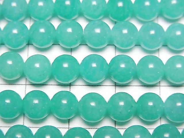 Mozambique Amazonite AA++ Round 6mm 1strand beads (approx. 15 inches/36 cm)