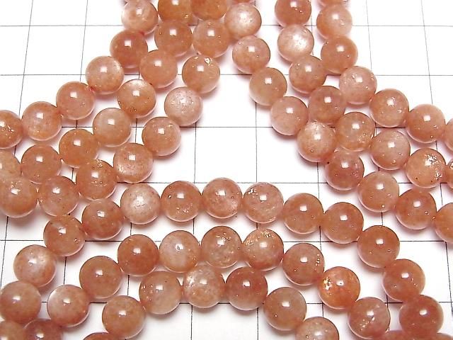 Sunstone AAA- Round 6.5mm 1strand beads (Bracelet)