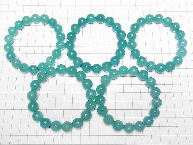 Mozambique Amazonite AAA- Round 12mm 1strand beads (Bracelet)