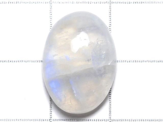 High Quality Rainbow Moonstone AAA Cabochon 1pc NO.81 [One of a kind]