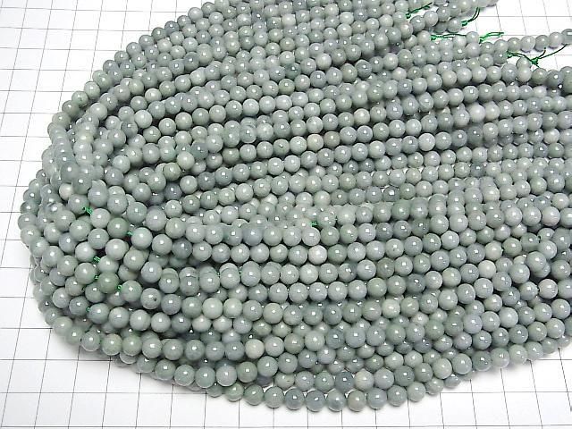 Guatemalan Jadeite Round 6mm 1strand beads (approx. 15 inches/36 cm)